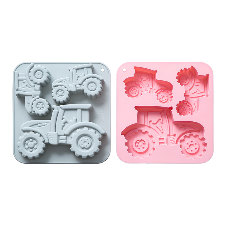 Tractor Shaped Cake Decoration
